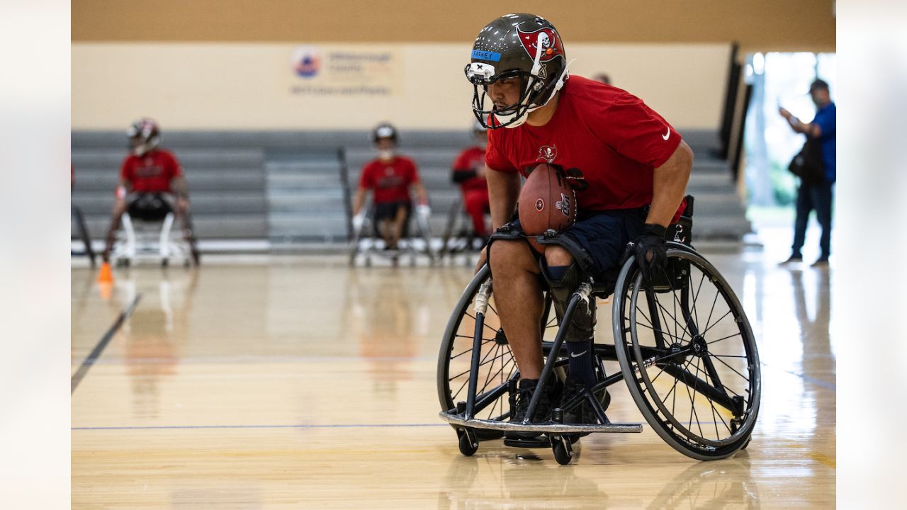 We can do anything': Buccaneers wheelchair football team excited for  inaugural season in 'Champa Bay