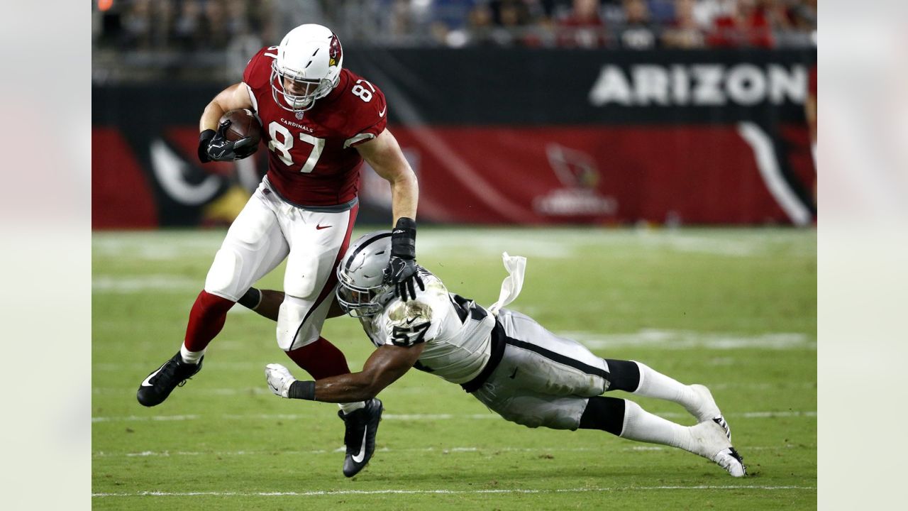 Arizona Cardinals tight end Troy Niklas (87) pulls in a touchdown