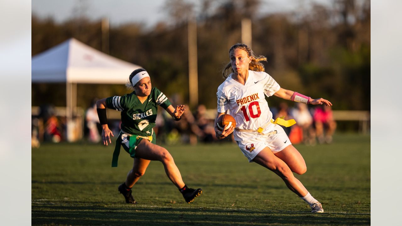 Tampa Bay Buccaneers host annual girls flag football tournament