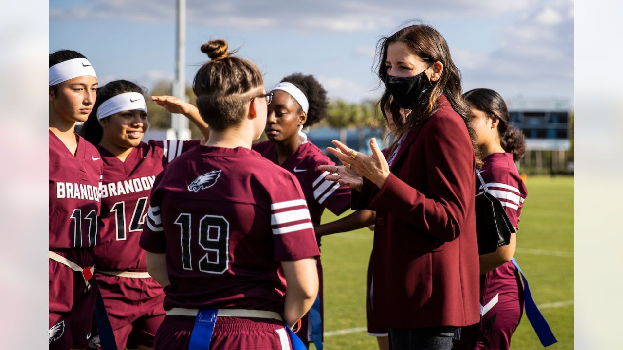 Tampa Bay Buccaneers Girls Flag Football Preseason Classic - Tara  Battiato/Darcie Glazer Kassewitz 