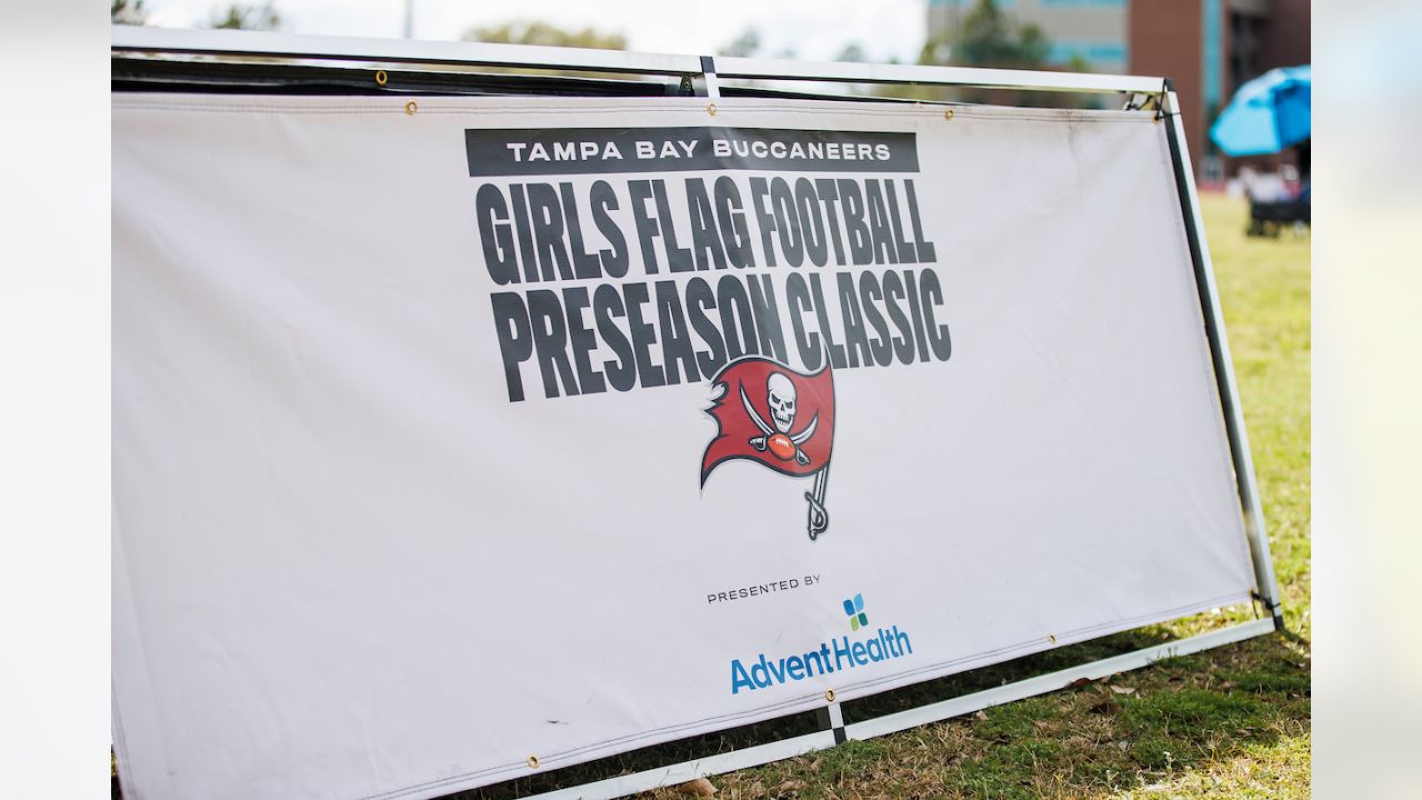 Tampa Bay Buccaneers Foundation on X: The schedule for the 4th annual  Girls Flag Football Preseason Classic is set! Kicking off Thursday We  can't wait to watch nearly 1,500 athletes compete! #GoBucs @