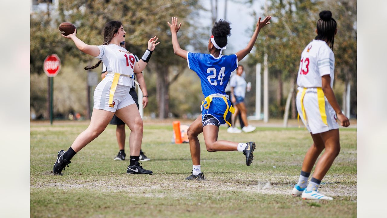 FLAG FOOTBALL: Jacksonville Jaguars gets 2022 season started for 24 teams  in 2022 Girls Flag Football Preseason Classic –