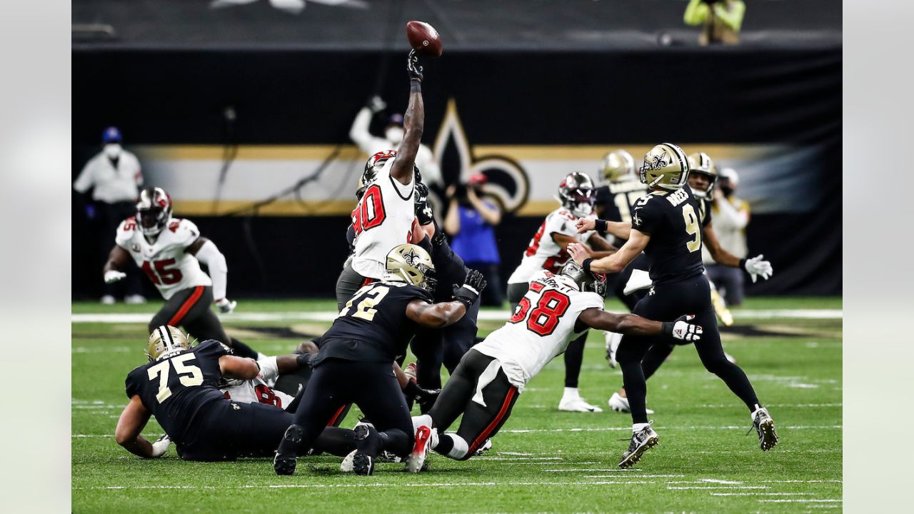 The Bucs defense had an impressive showing with five turnovers and six  sacks on their win over the Saints