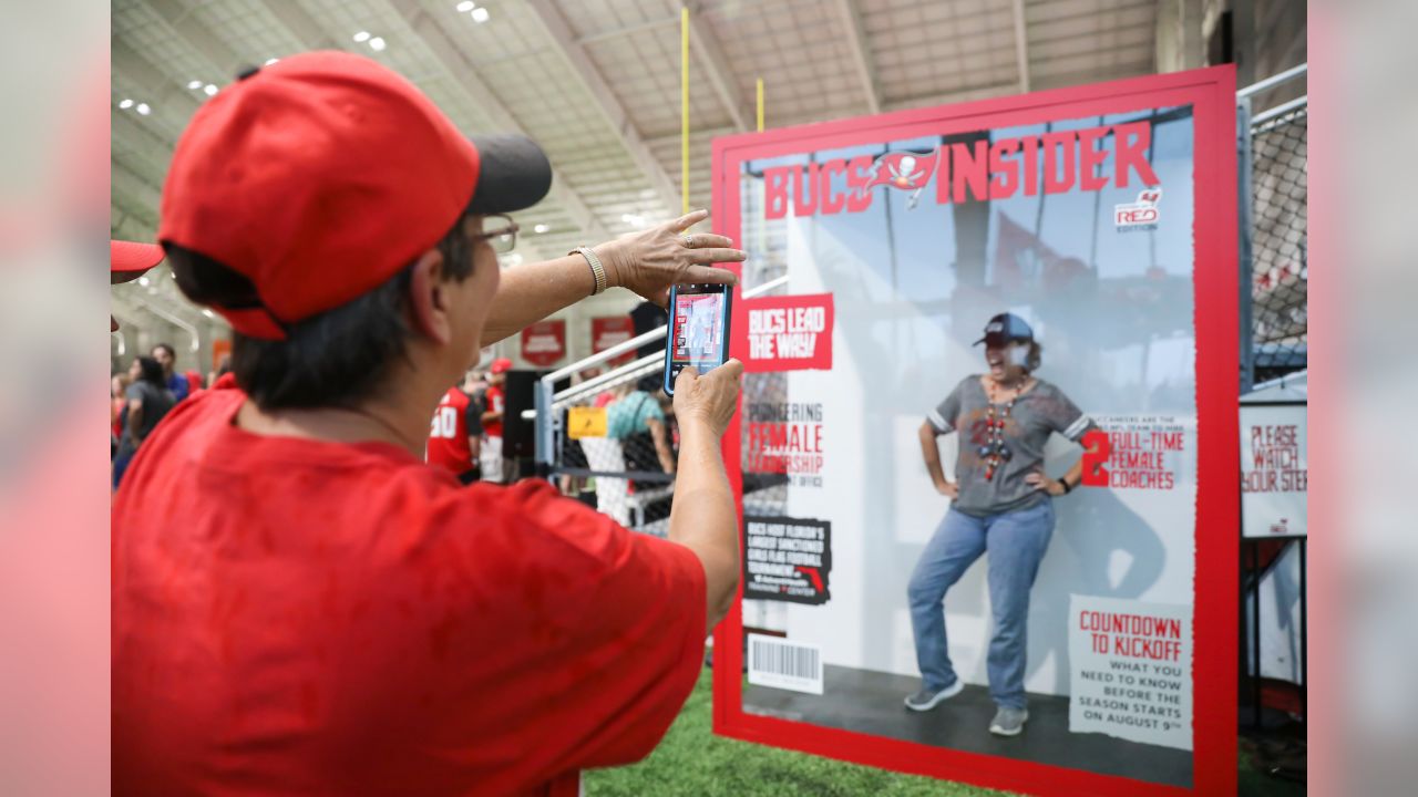 Tampa Bay Buccaneers on Fanatics - Gear up for #SBLV! Shop the Buccaneers  Team Store Merchandise Trailer at AdventHealth Training Center, now open  daily from 8am-7pm. If you want to order online