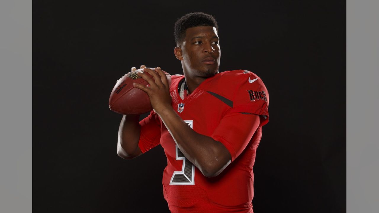 Jameis Winston Tampa Bay Buccaneers Nike Limited Color Rush Jersey - Red