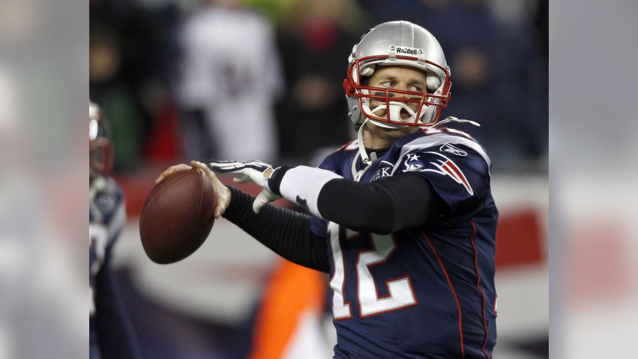 Denver Broncos quarterback Drew Lock scrambles against the New England  Patriots in the second half of an NFL football game, Sunday, Oct. 18, 2020,  in Foxborough, Mass. (AP Photo/Steven Senne Stock Photo 