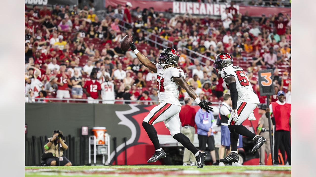 Notes and highlights from the Bucs' 30-27 loss to the Steelers