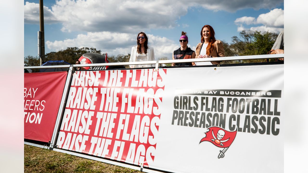 Tampa Bay Buccaneers Foundation on X: The schedule for the 4th annual  Girls Flag Football Preseason Classic is set! Kicking off Thursday We  can't wait to watch nearly 1,500 athletes compete! #GoBucs @