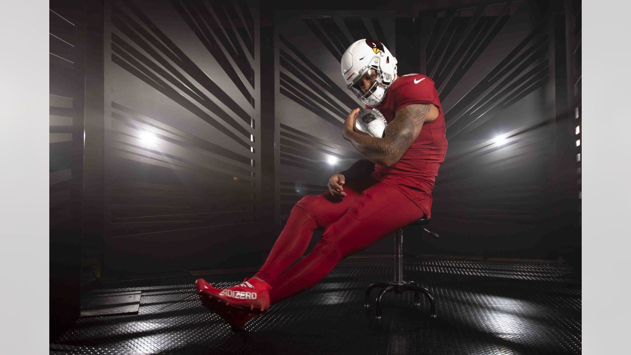 Arizona Cardinals cornerback Christian Matthew (35) warms up