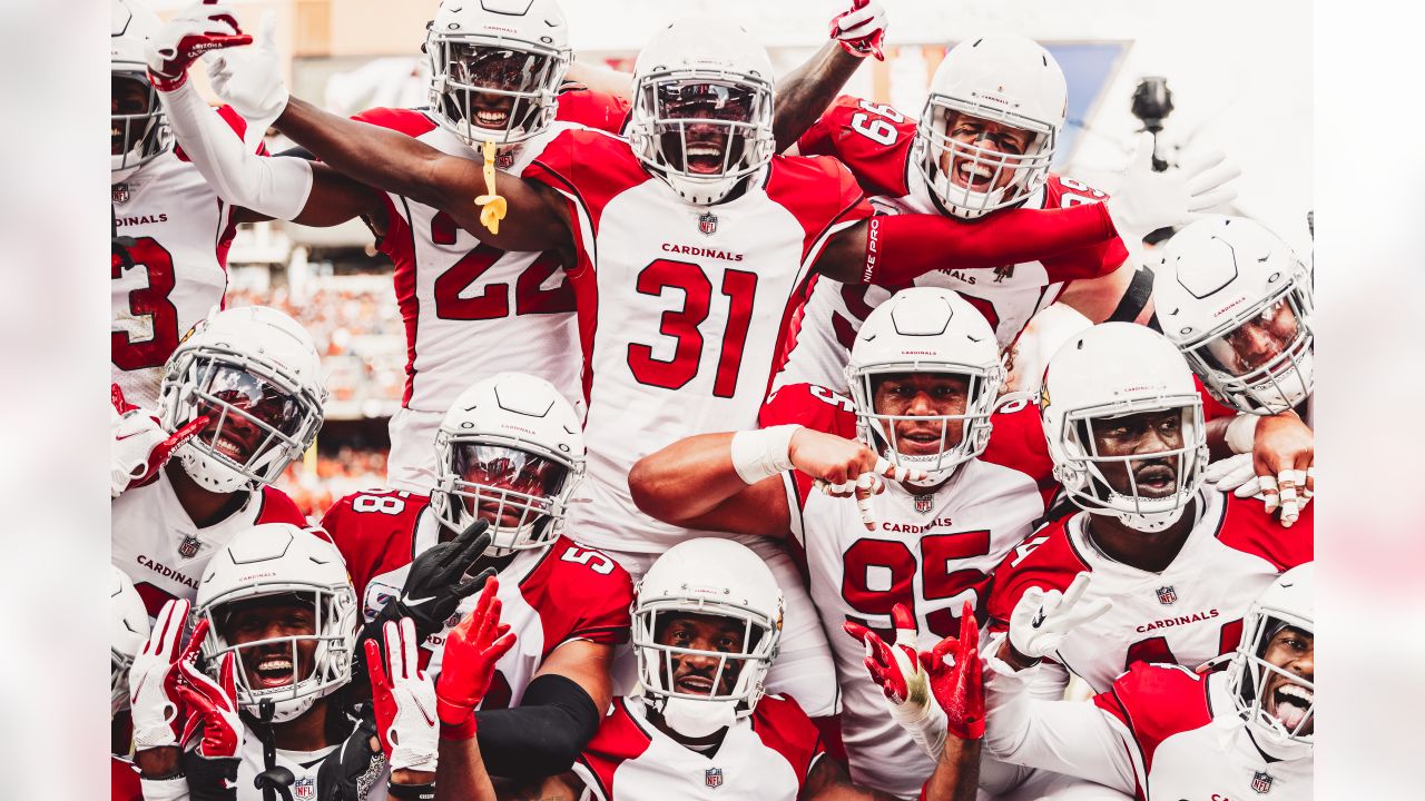 The best photos from the Cardinals' win over the Browns Week 6 of the 2021 NFL season.