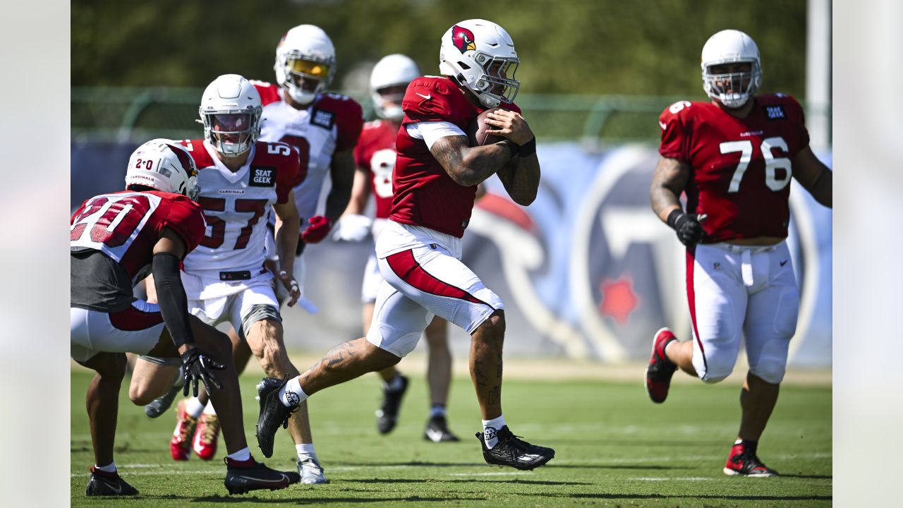 Arizona Cardinals compete in joint practice against Tennessee Titans