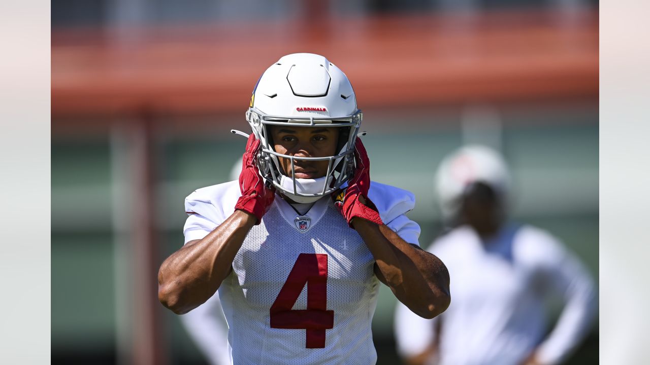 Arizona Cardinals' Darrel WIlliams (24) and Jared Smart (38) participate  during the team's NFL football practice, Monday, June 6, 2022, in Tempe,  Ariz. (AP Photo/Matt York Stock Photo - Alamy