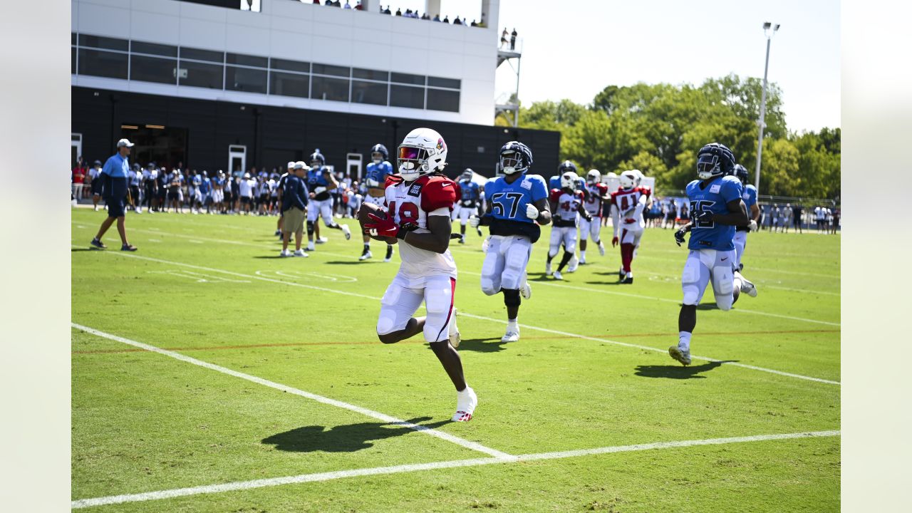 PRACTICE PHOTOS: Cardinals At Titans