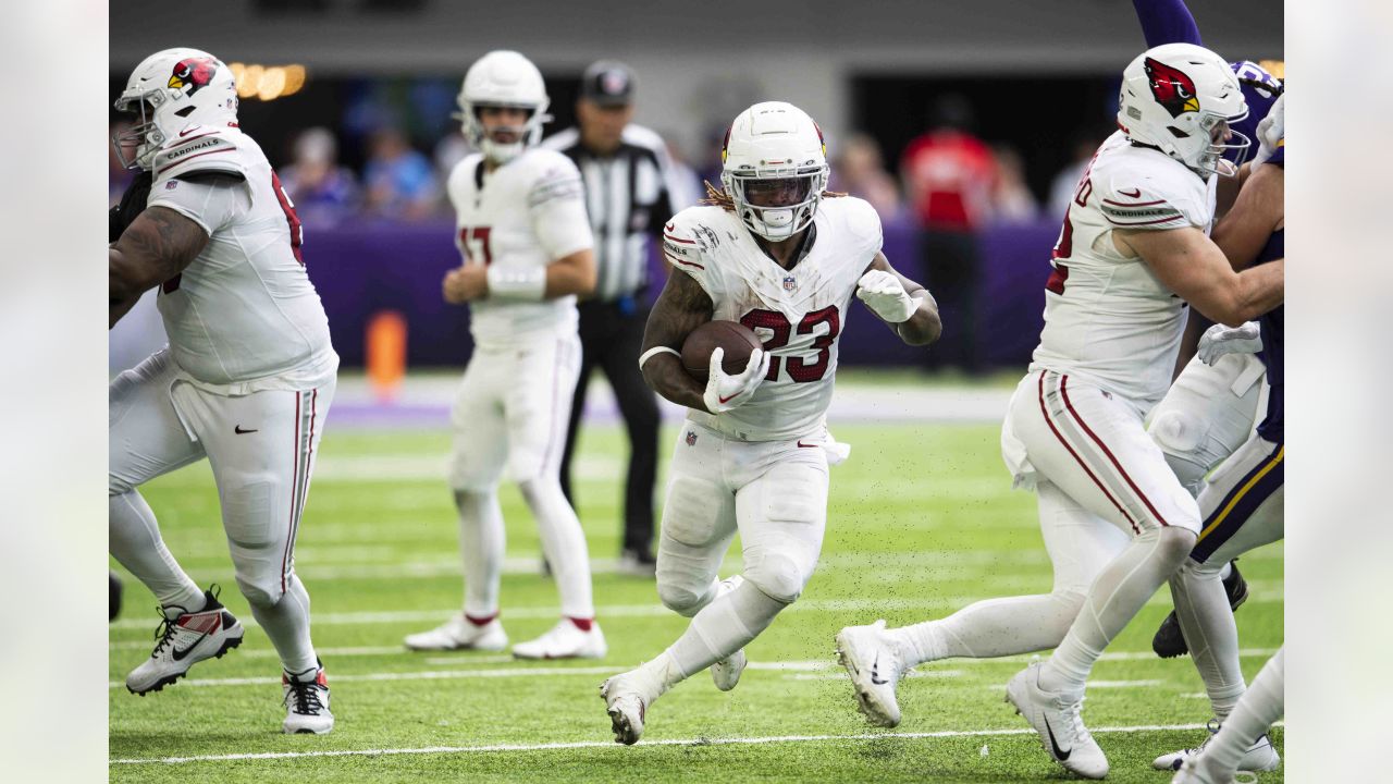 Davion Davis of the Arizona Cardinals competes against the Minnesota  News Photo - Getty Images