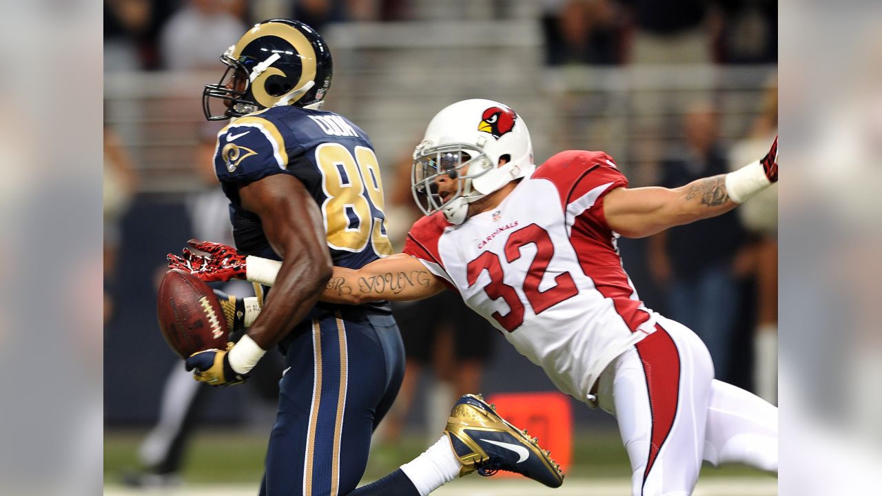 St. Louis Cardinals On The Sidelines With The Rams - Turf Show Times