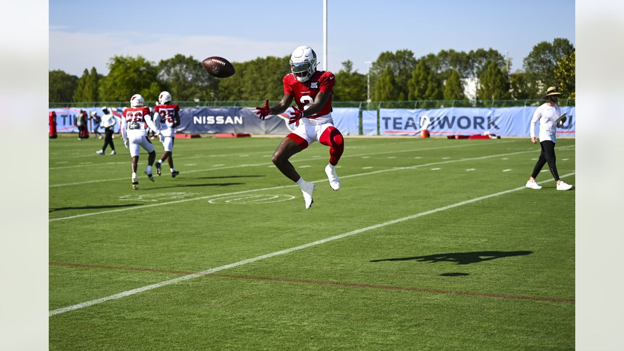 Arizona Cardinals compete in joint practice against Tennessee Titans