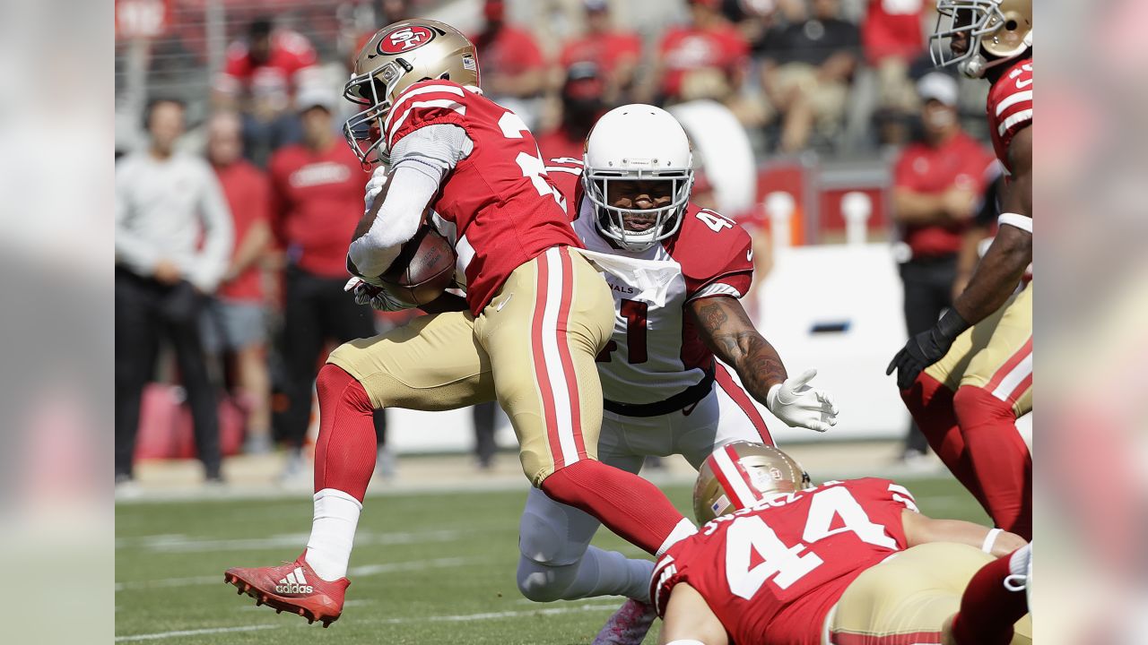 49ers pregame vs. Cardinals: RB Breida, CB Sherman active