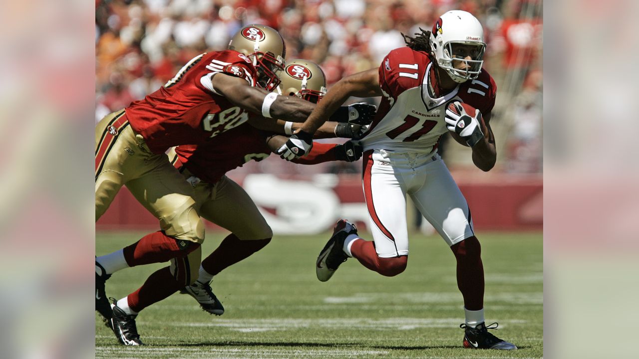14 December 2008: Arizona Cardinals wide receiver Larry Fitzgerald (11).  The Minnesota Vikings defeated the Arizona Cardinals by a score of 35 to 14  at University of Phoenix Stadium in Glendale, Arizona. (