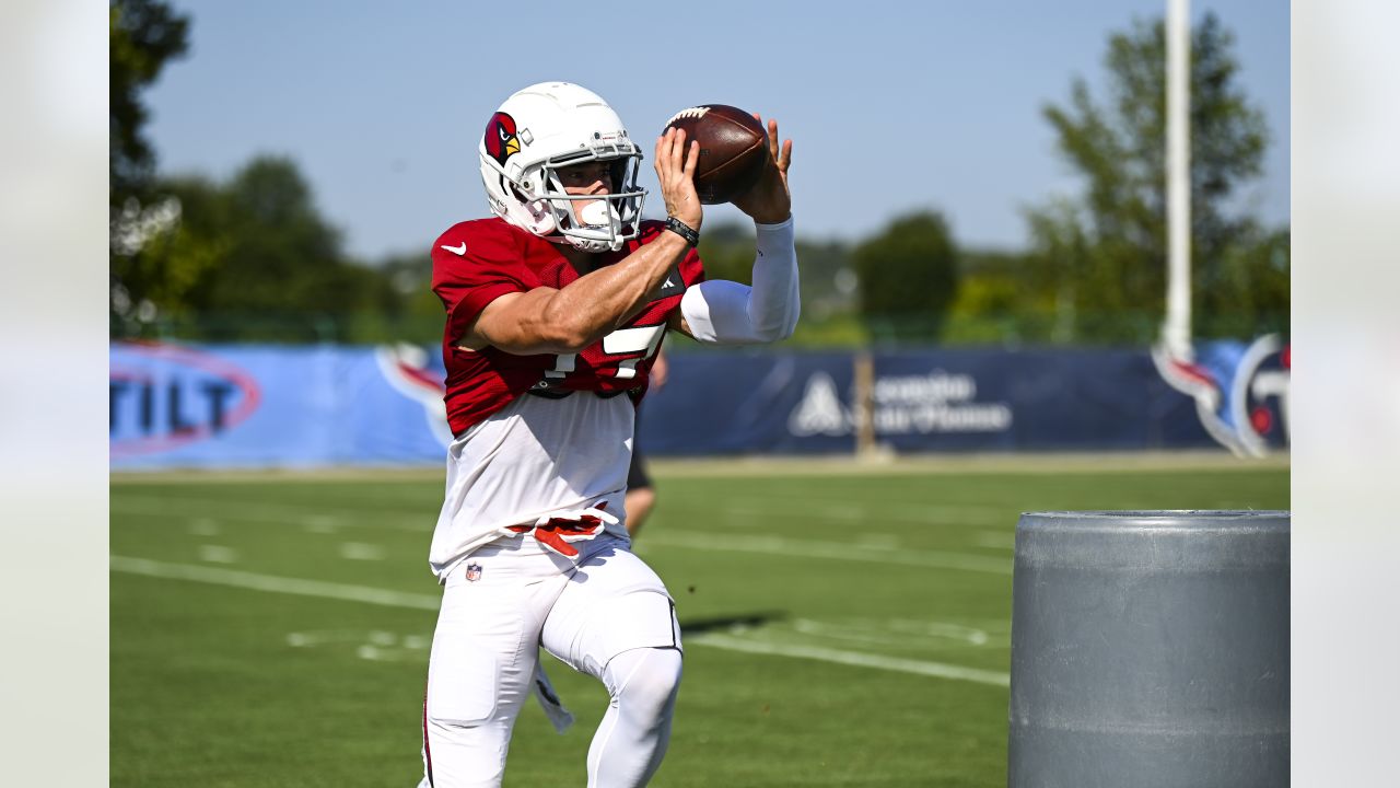 Arizona Cardinals compete in joint practice against Tennessee Titans