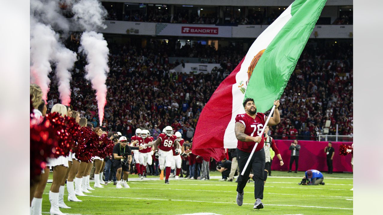 Arizona Cardinals tight end Maxx Williams (87) runs onto the field during  an NFL football game against the San Francisco 49ers, Sunday, Jan.8, 2023,  in Santa Clara, Calif. (AP Photo/Scot Tucker Stock