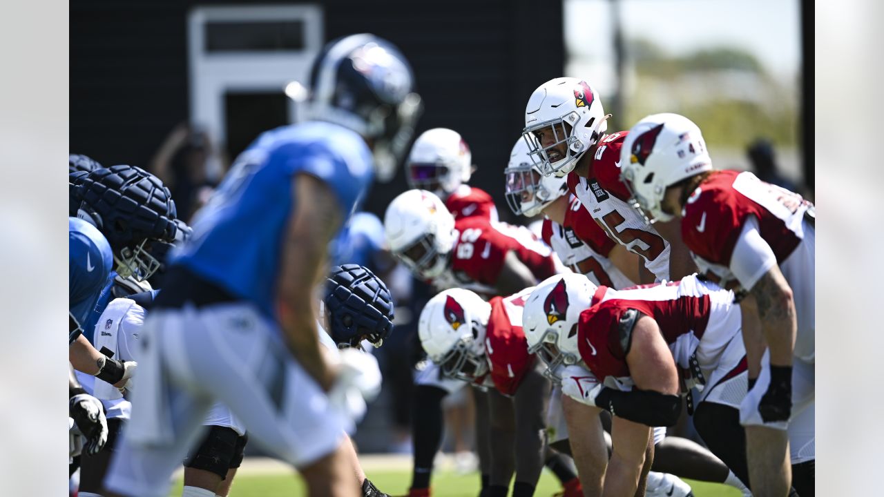 PRACTICE PHOTOS: Cardinals At Titans