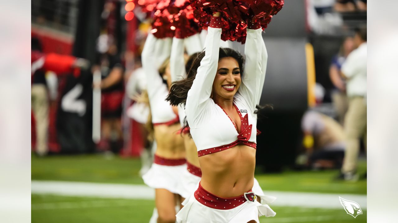 The Arizona Cardinals cheerleader who commanded a platoon during a