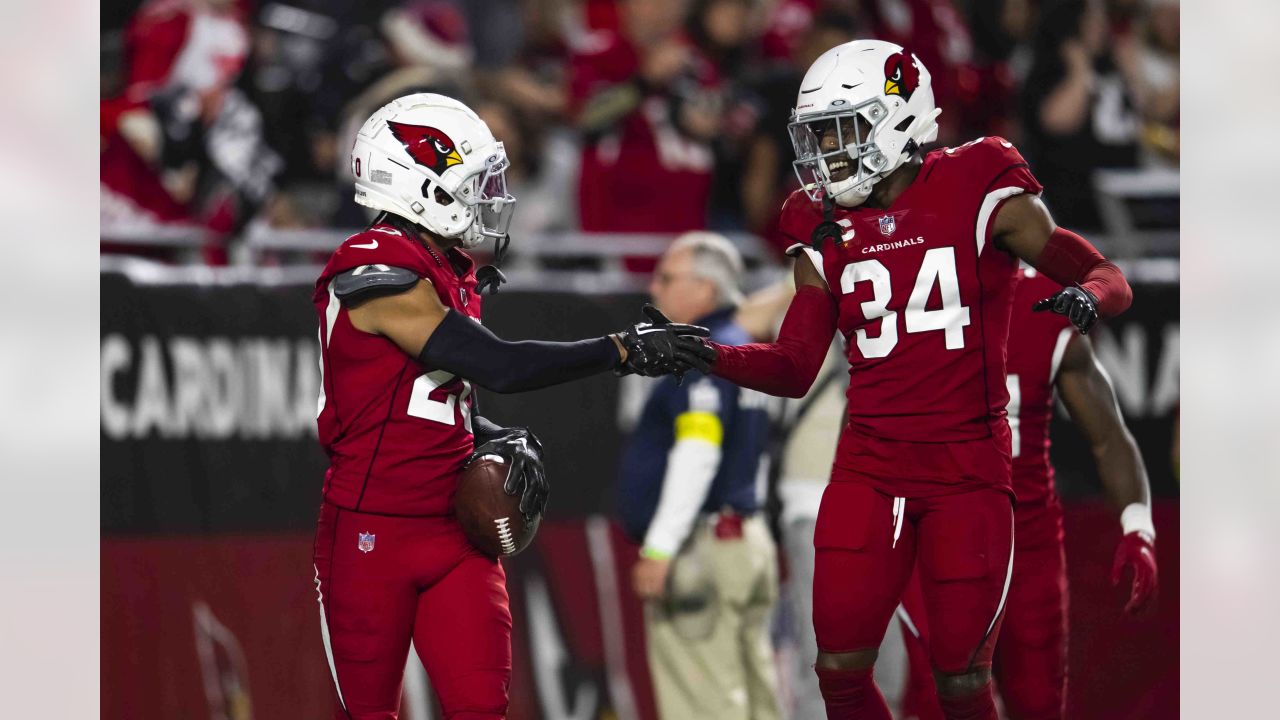 Cardinals safety Budda Baker taken off on a stretcher, evaluated for  concussion following collision - The Boston Globe