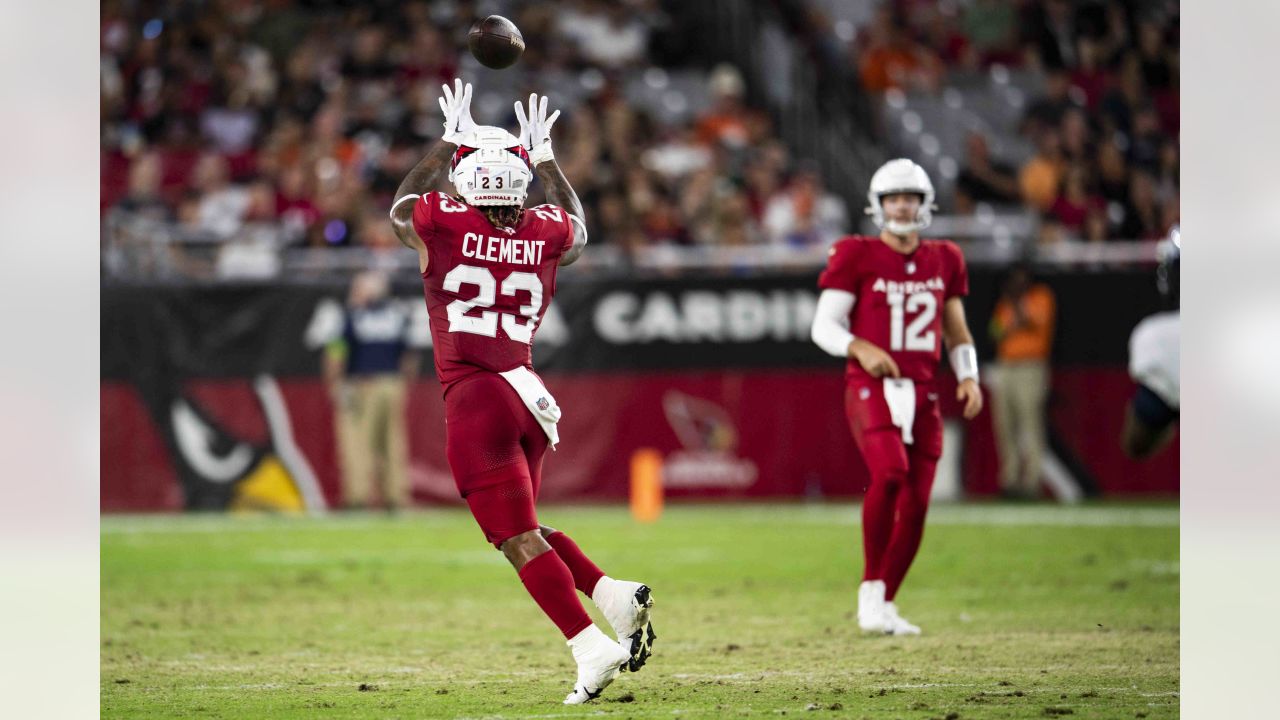 In this Friday, Aug. 14, 2009, photo, San Francisco 49ers running back  Thomas Clayton holds his knee after he was injured in the fourth quarter  against the Denver Broncos during an NFL