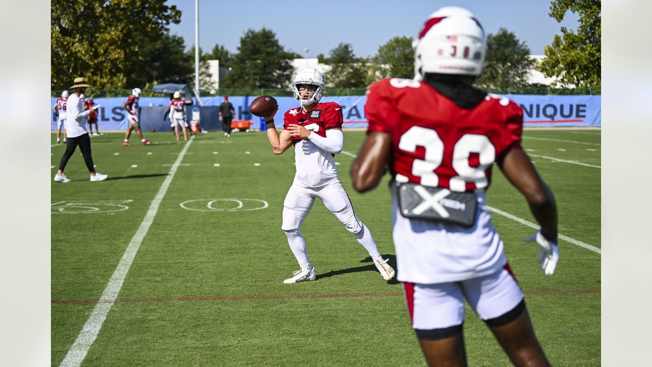 Arizona Cardinals compete in joint practice against Tennessee Titans