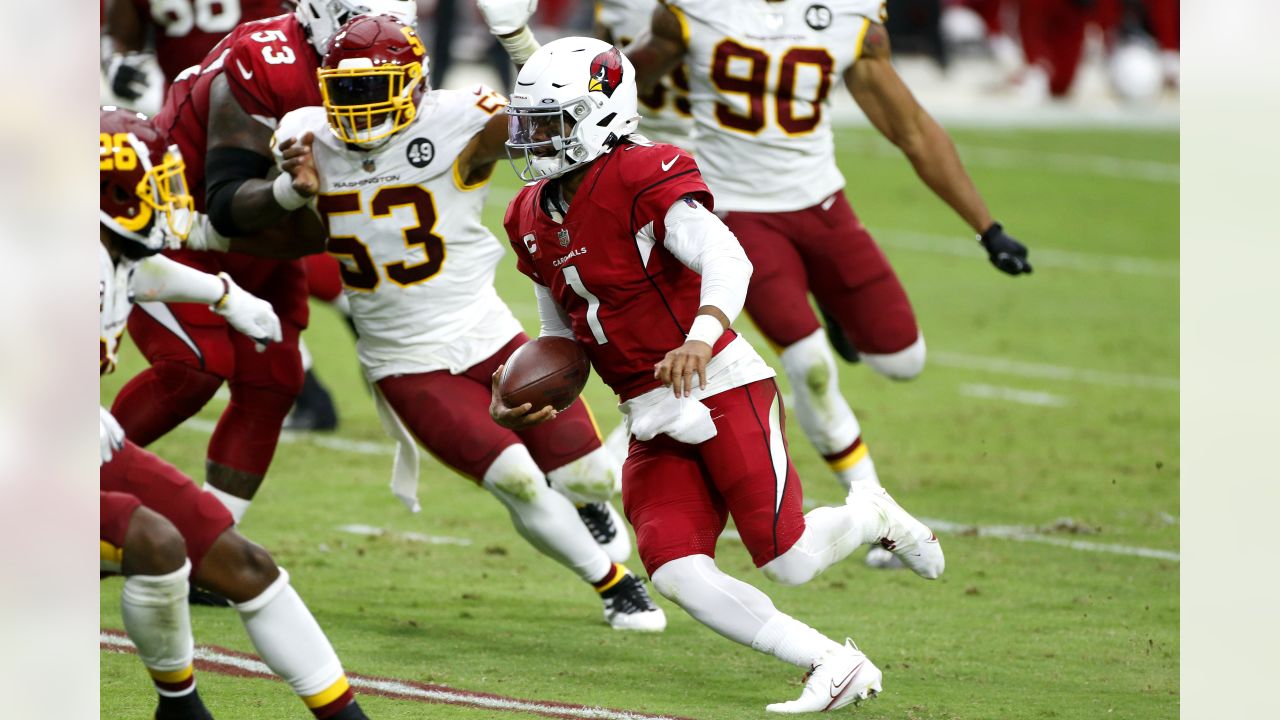 Arizona Cardinals quarterback Kyler Murray runs for a touchdown