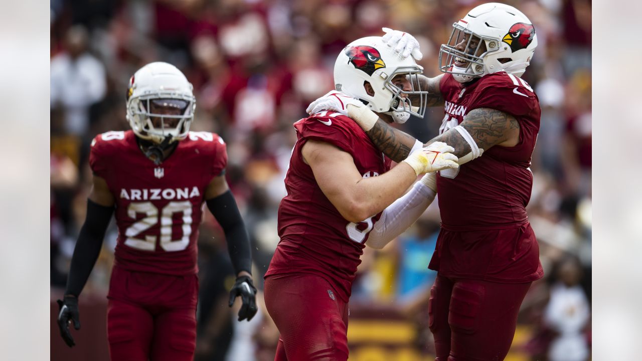 Arizona Cardinals linebacker Dennis Gardeck (45) in action against the  Buffalo Bills during an NFL football game, Sunday, Nov. 15, 2020, in  Glendale, Ariz. (AP Photo/Jennifer Stewart Stock Photo - Alamy