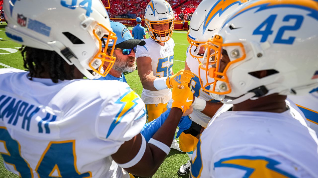 Inactives Chargers vs. Kansas City Chiefs Week 3, 2021