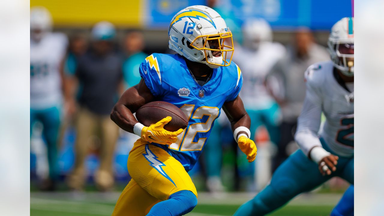 Joshua Kelley Fantasy Week 2: Projections vs. Titans, Points and Stats,  Start or Sit - Bleacher Nation