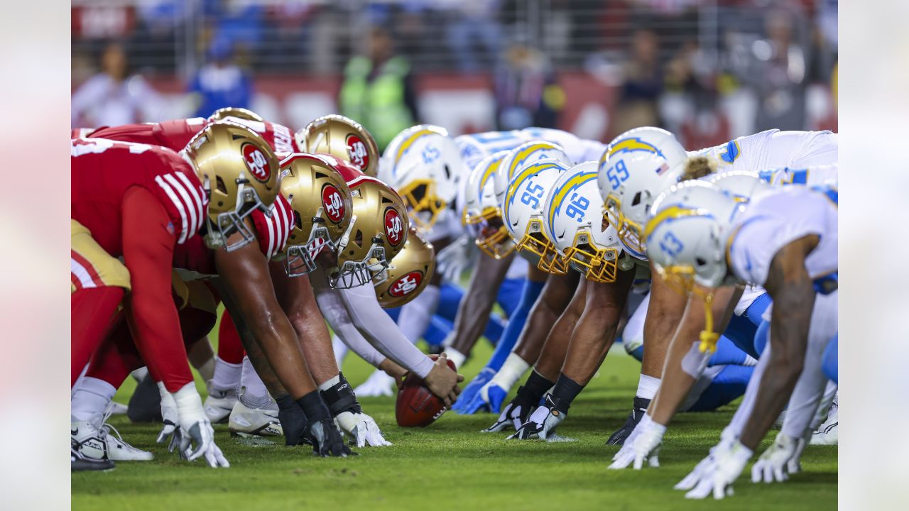 Los Angeles Chargers vs San Francisco 49ers Game Day Pin 8/24/14