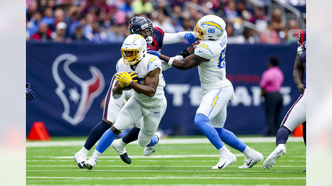 September 22, 2019 Carson, CAHouston Texans wide receiver DeAndre  Hopkins #10 running a a catch during the NFL Houston Texans vs Los Angeles  Chargers at the Dignity Health Sports Park in Carson