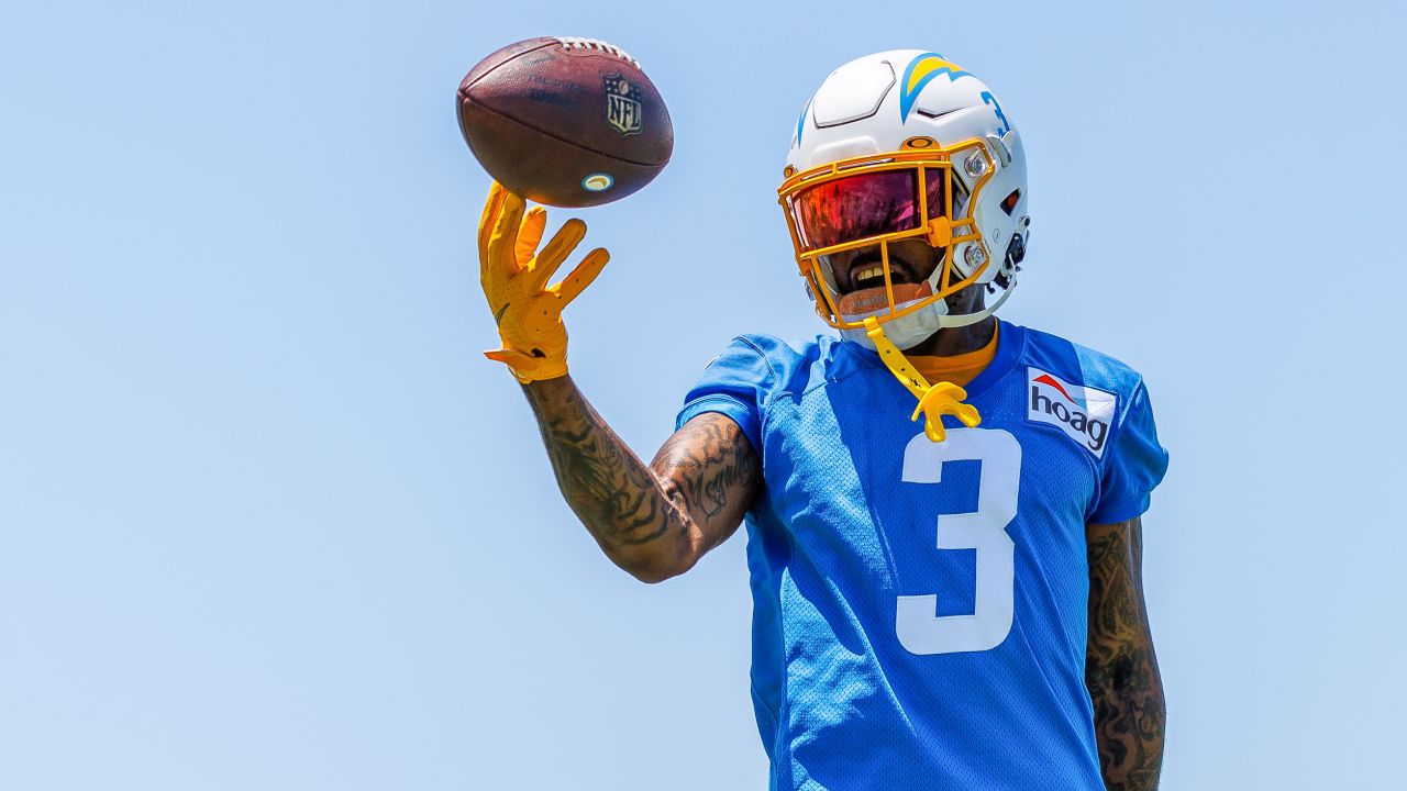 Los Angeles Chargers safety Derwin James Jr. runs a drill during the NFL  football team's camp in Costa Mesa, Calif., Tuesday, June 13, 2023. (AP  Photo/Jae C. Hong Stock Photo - Alamy