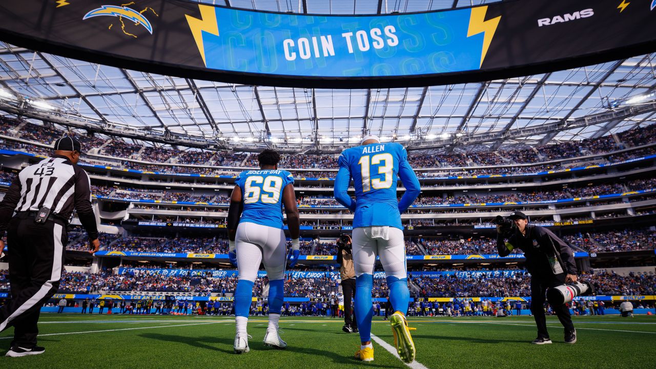 Los Angeles Rams wide receiver Tyler Hudson (86) catches the ball before an  NFL preseason football game against the Los Angeles Chargers, Saturday,  Aug. 12, 2023, in Inglewood, Calif. (AP Photo/Kyusung Gong