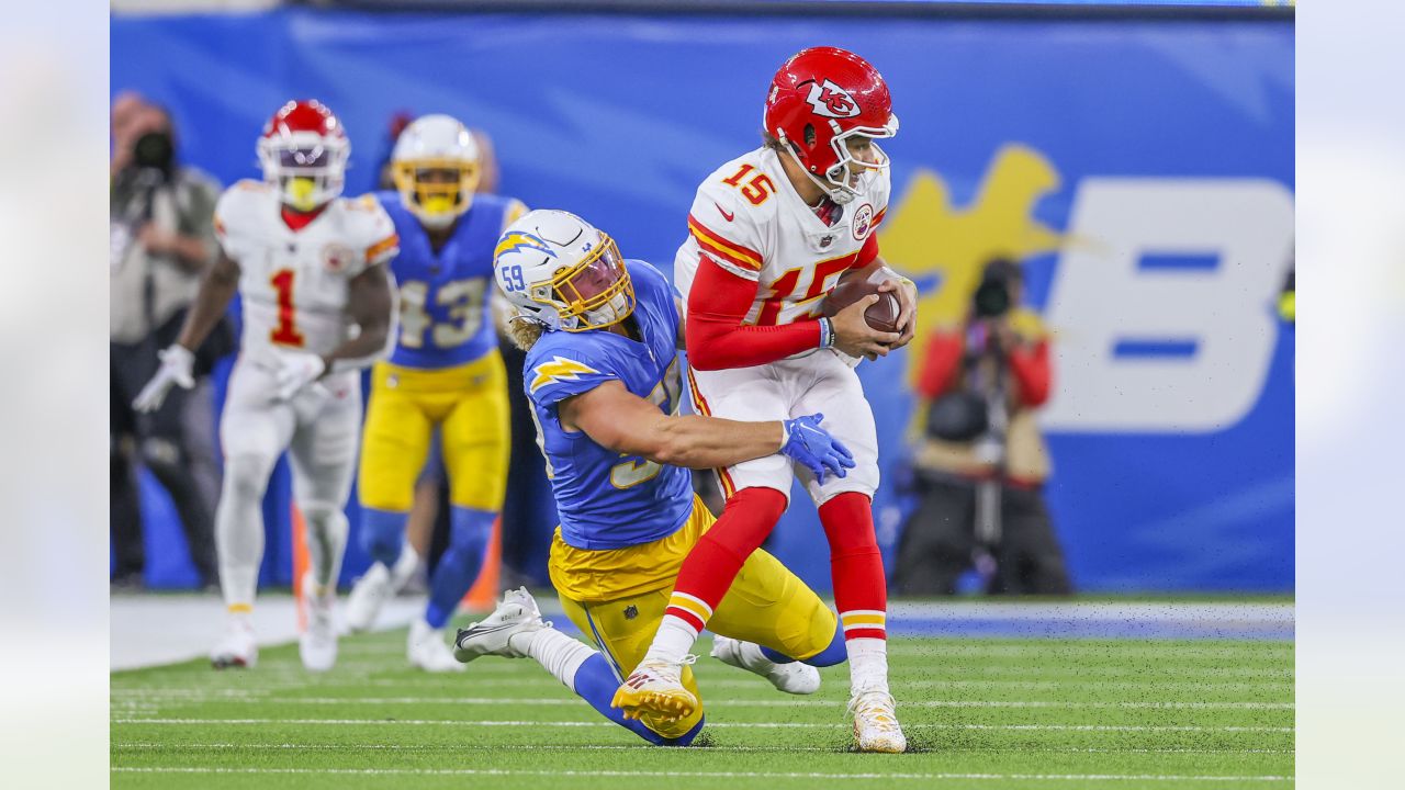 Los Angeles Chargers Game-Used Football vs. Kansas City Chiefs on November  20 2022