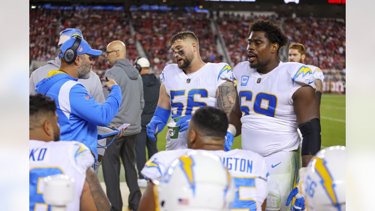 Tre McKitty Los Angeles Chargers Game-Used #88 White Jersey vs. San  Francisco 49ers on November 13 2022