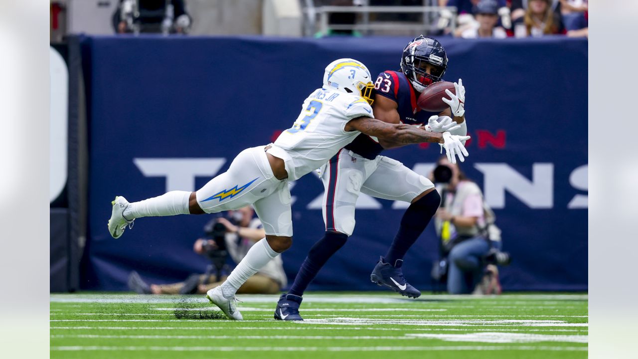 Carson, CA. 22nd Sep, 2019. Houston Texans defensive back A.J. Moore #33  during the NFL Houston Texans vs Los Angeles Chargers at the Dignity Health  Sports Park in Carson, Ca on September