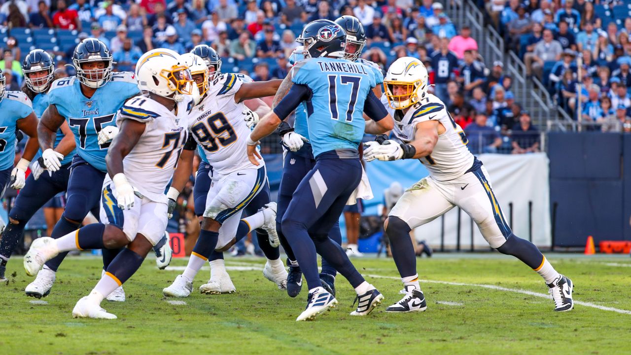 Field goal propels Los Angeles Chargers to 17-14 victory over Tennessee  Titans