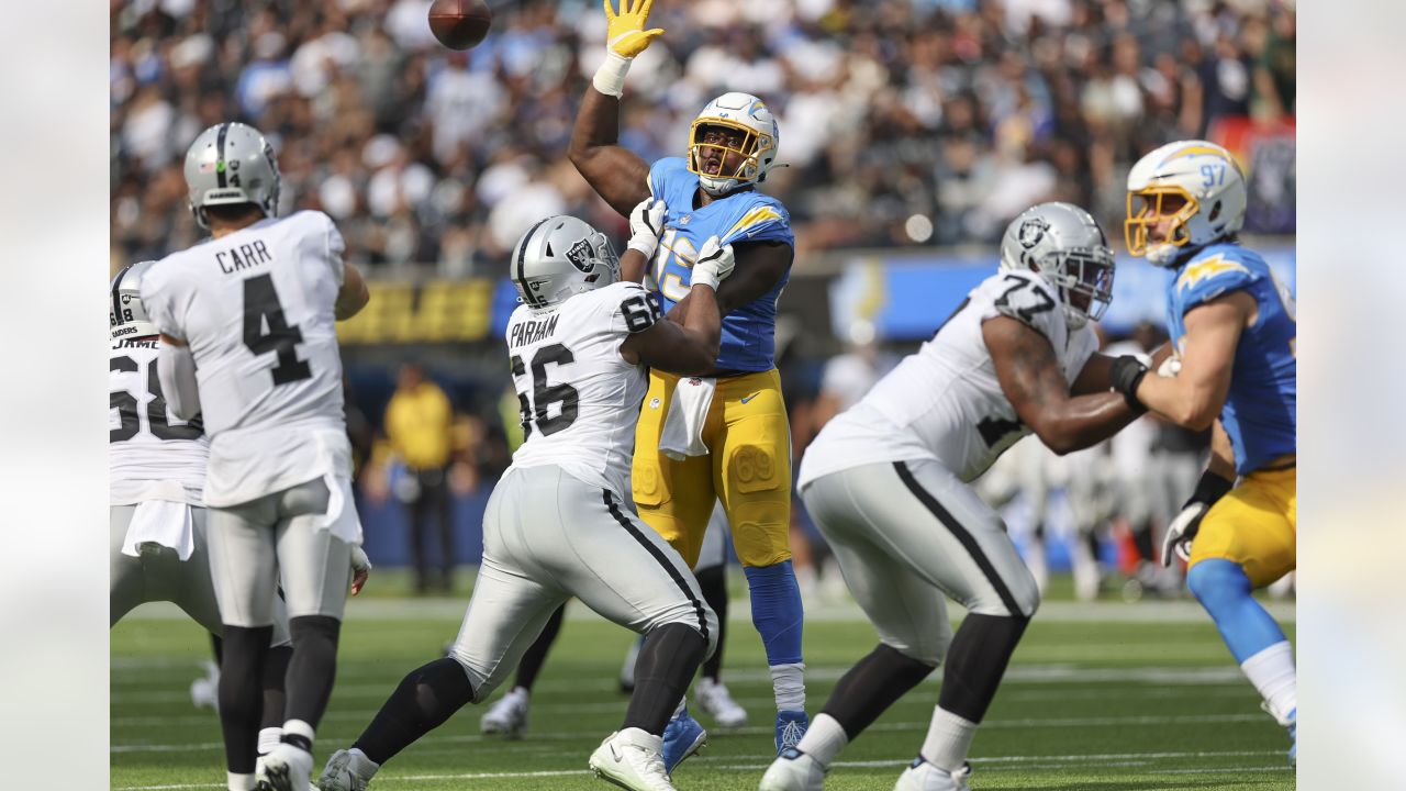 Las Vegas Raiders vs Los Angeles Chargers: A Close Rivalry Resumes at SoFi  Stadium - BVM Sports