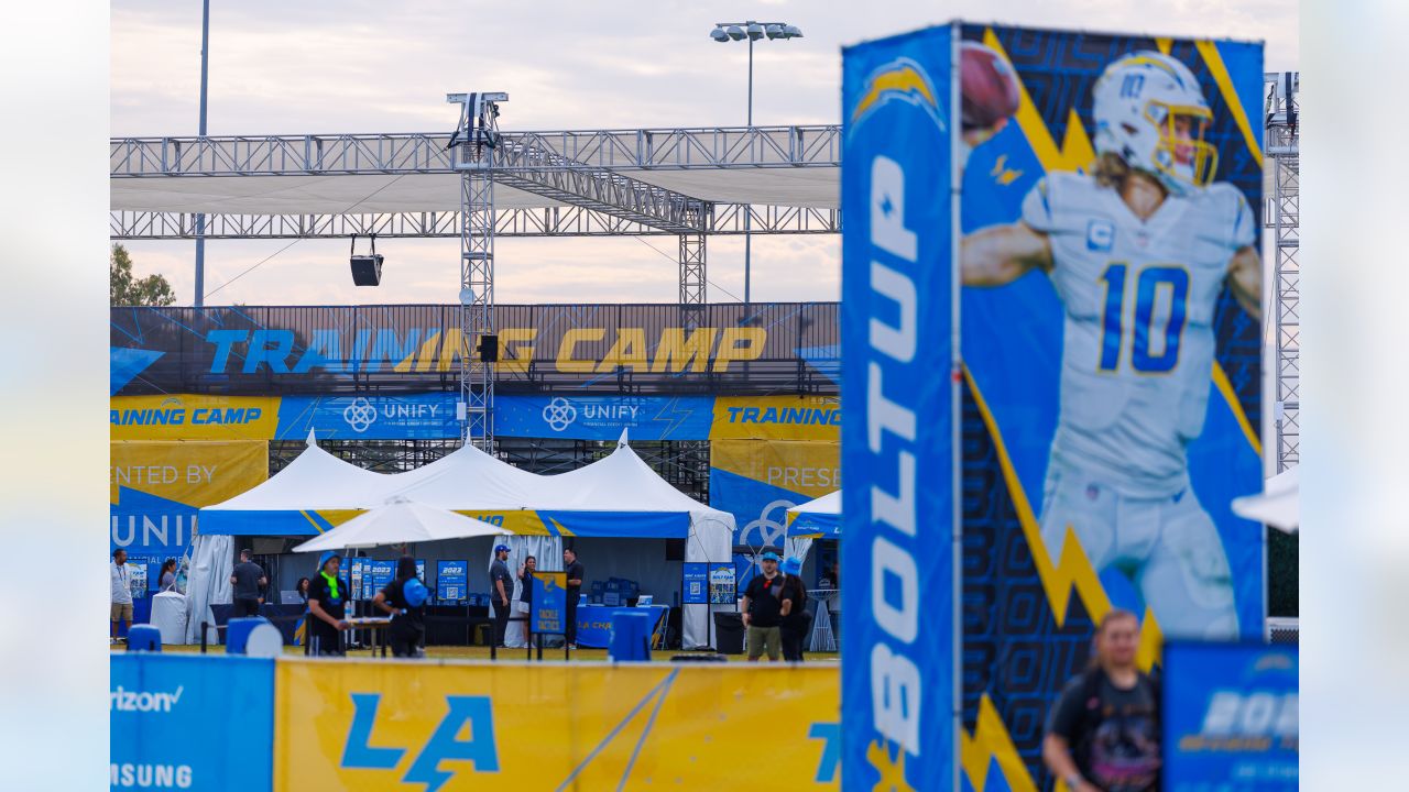 Los Angeles Chargers' practice schedule for Week 1 of training camp