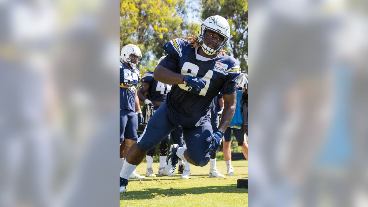 NFL_PRO LINE Men's Tre'von Johnson Navy Los Angeles Chargers_ Big