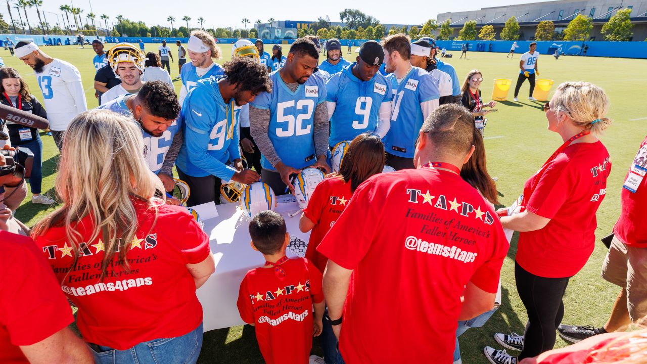 Los Angeles Rams Salute to Service with teams4taps