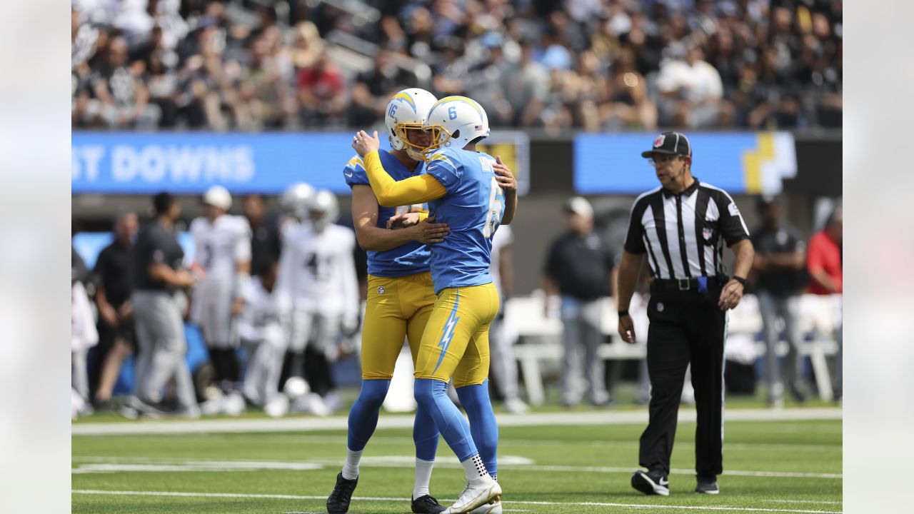 Photos: Chargers defeat rival Raiders at SoFi Stadium - Los Angeles Times