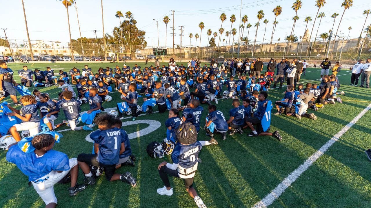 Los Angeles Chargers Sponsor 10 Local High School Football Programs with NFL  Foundation and True Impact Football