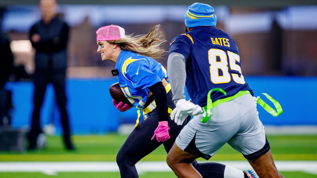 Nearly 10 thousand enjoy a charity flag football game at the Dome