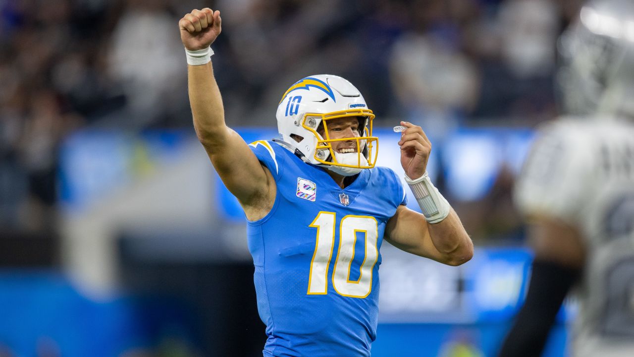 10 standout numbers from Justin Herbert's superb second NFL season with the L.A.  Chargers 