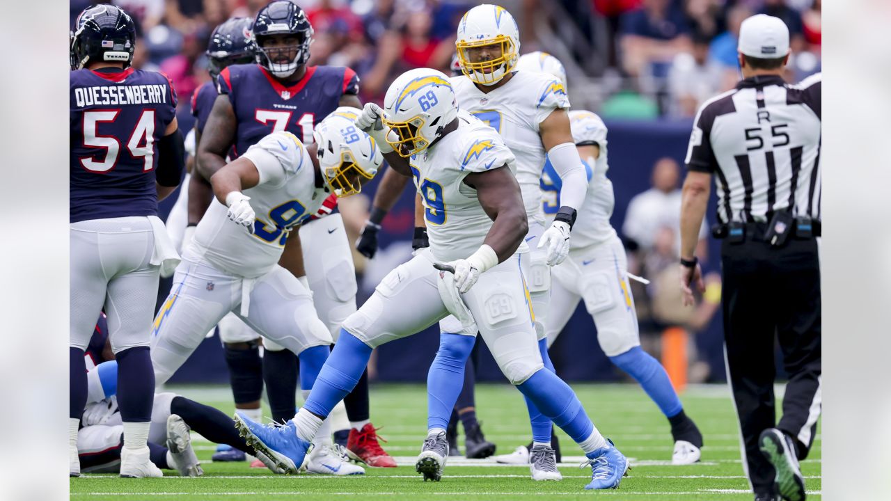 September 22, 2019 Carson, CAHouston Texans wide receiver DeAndre  Hopkins #10 running a a catch during the NFL Houston Texans vs Los Angeles  Chargers at the Dignity Health Sports Park in Carson